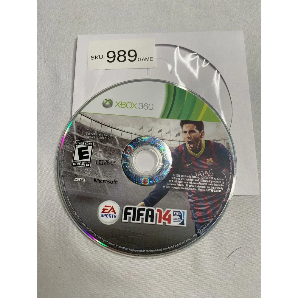 FIFA 14 Microsoft Xbox 360 EA Sports Soccer Video Game Disc Only
